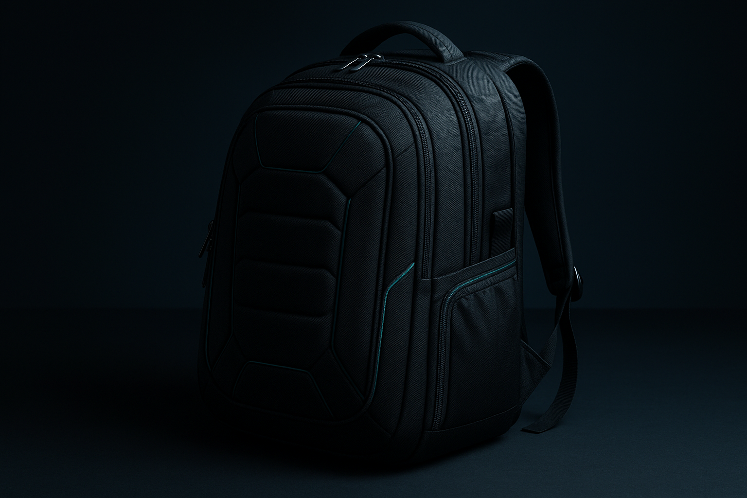 Acer PBG591 Predator Utility Gaming Backpack, Water Resistant and Tear Proof Travel Backpack Fits and Protects Up to 17.3″ Predator Gaming Laptop, Black with Teal Accents