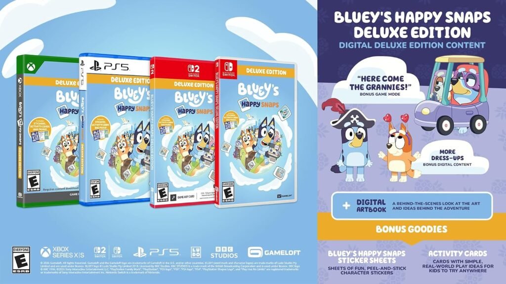 Blueys Happy Snaps: Deluxe Edition | AMAZON EXCLUSIVE - PlayStation 5