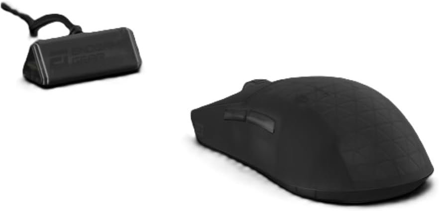 End Game Gear OP1w 4K v2 Wireless Gaming Mouse - Lightweight 58.5g, Right-Handed, 2.4 GHz/USB-C, PixArt PAW3950 U Optical Sensor 30K DPI, 4K Dongle Included, Dark Frost End Game Gear OP1w 4K v2 Wireless Gaming Mouse - Lightweight 58.5g, Right-Handed, 2.4 GHz/USB-C, PixArt PAW3950 U Optical Sensor 30K DPI, 4K Dongle Included, Dark Frost