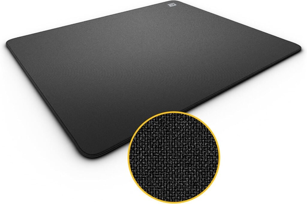 ENDGAME GEAR EM-C Series L Mouse Pad, FPS Gaming Surface, Stitched Edges, Woven Cloth Surface, Japanese Poron Base, 490mm x 410mm x 3mm, Black ENDGAME GEAR EM-C Series L Mouse Pad, FPS Gaming Surface, Stitched Edges, Woven Cloth Surface, Japanese Poron Base, 490mm x 410mm x 3mm, Black
