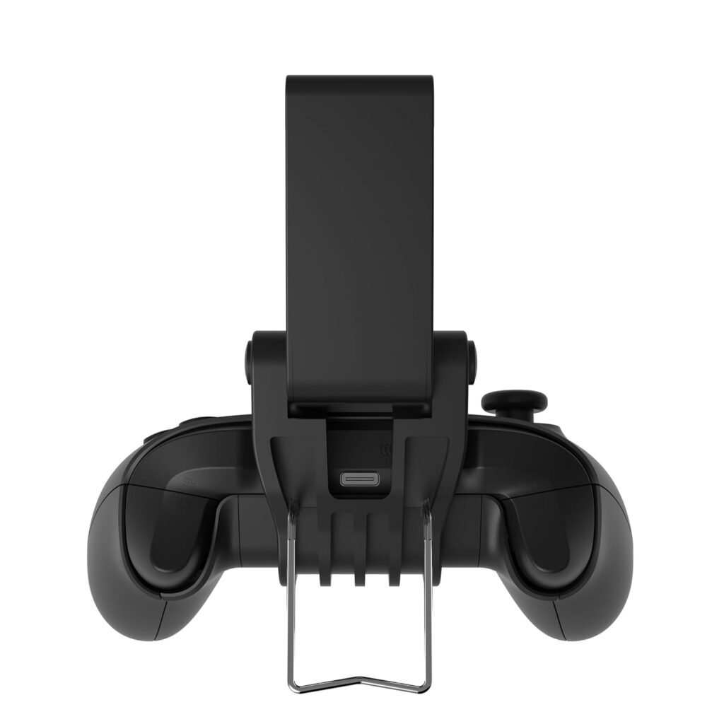 Ghost Gear Mobile Gaming Clip, for XBSX Controller Phone Mount, Adjustable Phone Holder Clamp with Angle Lock, Black