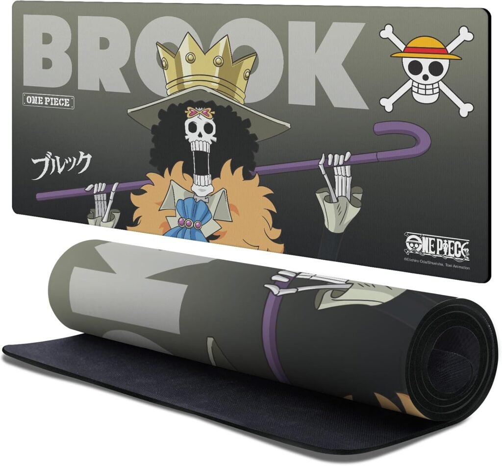 Head Case Designs Officially Licensed One Piece Luffy Gear Poster Graphic Art 37.4 x 15.75 x 0.16 inches (900 x mm) - XL Gaming Office Desk PC Keyboard Mouse Mat Pad