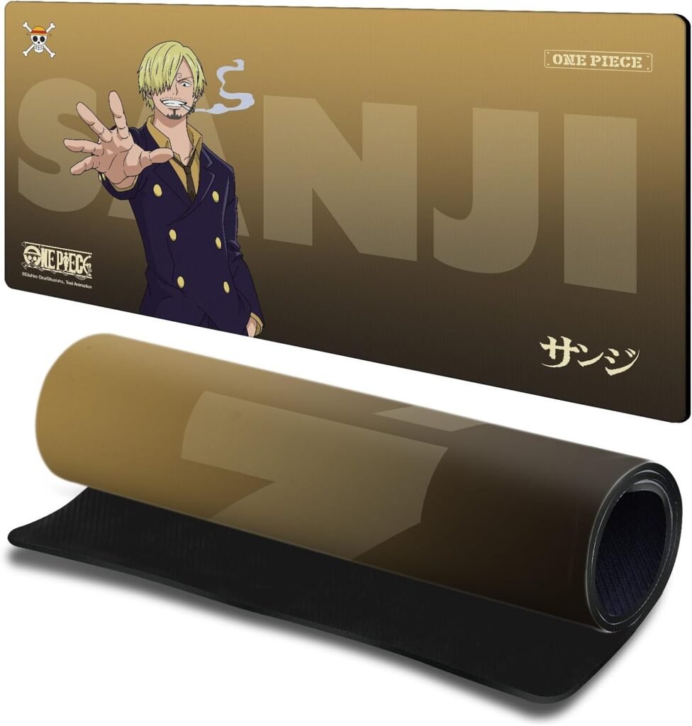 Head Case Designs Officially Licensed One Piece Luffy Gear Poster Graphic Art 37.4 x 15.75 x 0.16 inches (900 x mm) - XL Gaming Office Desk PC Keyboard Mouse Mat Pad