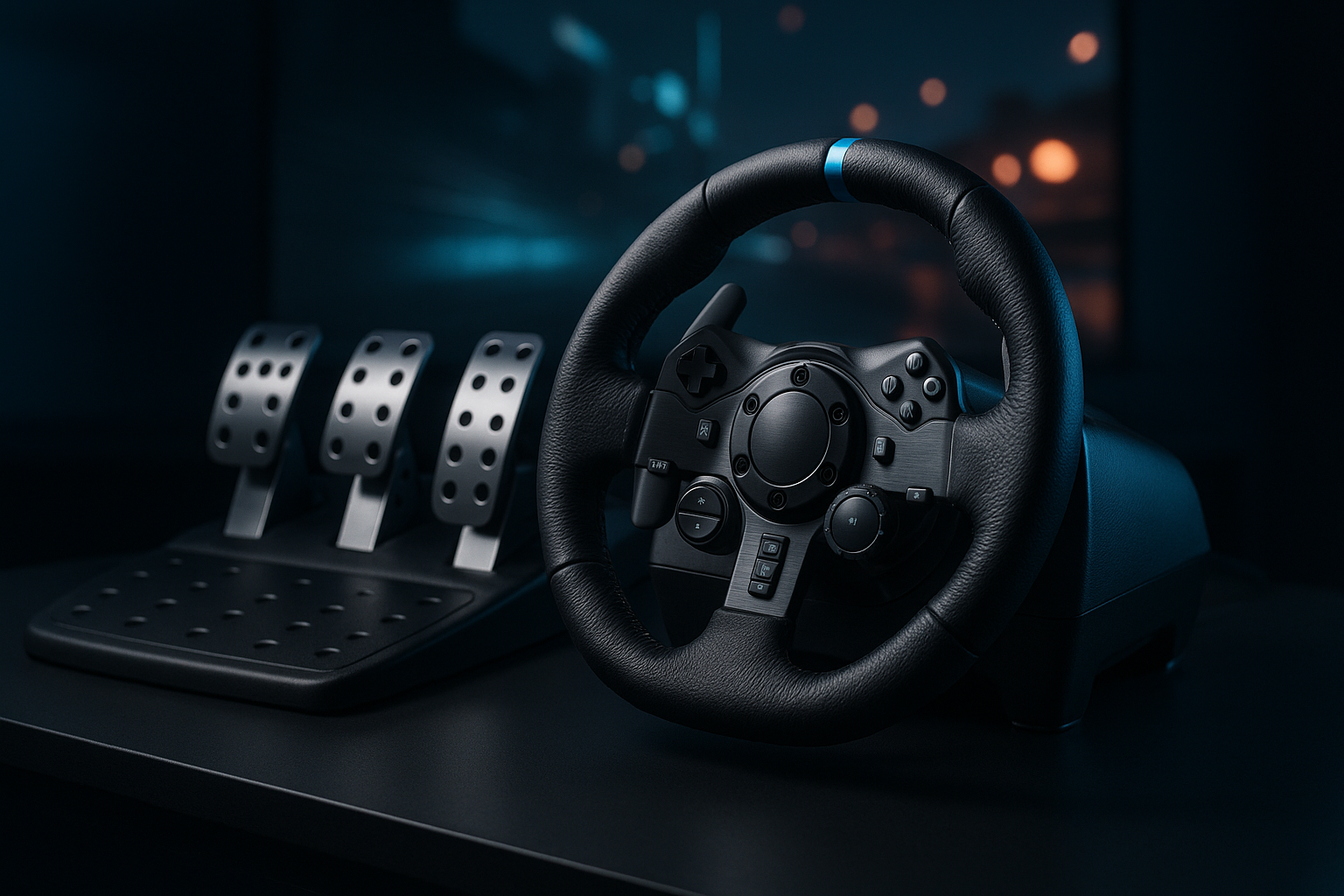 Logitech G920 Racing Wheel and Pedals for Xbox X|S/Xbox One/PC