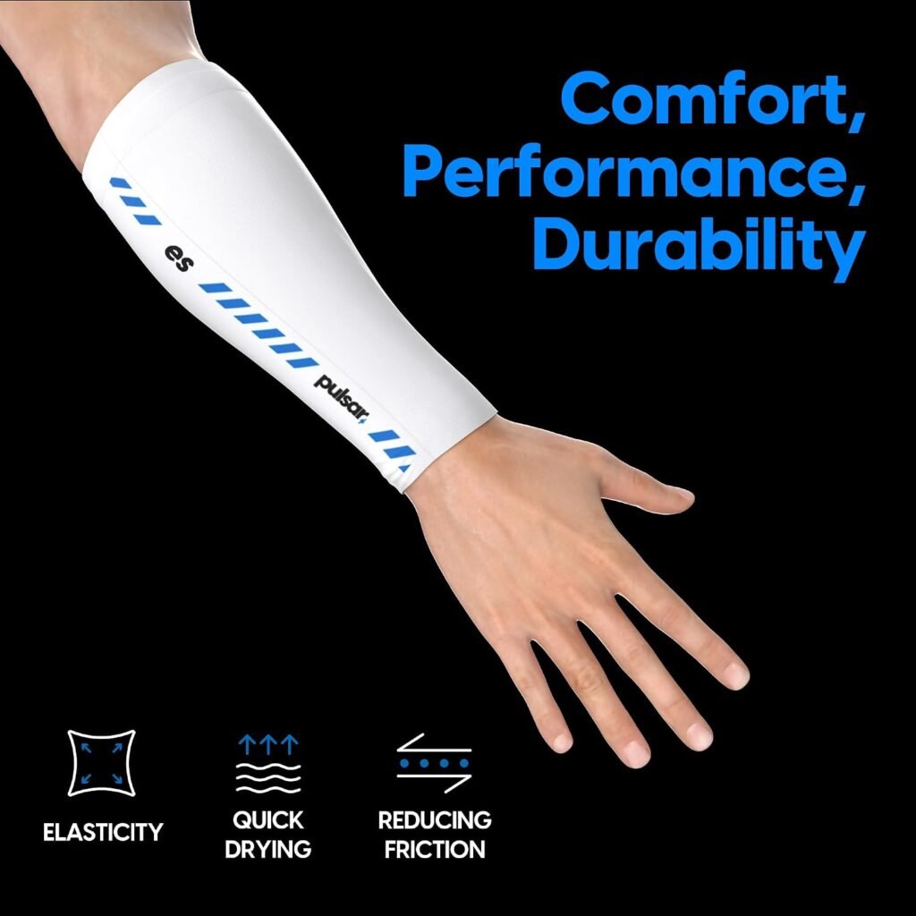 Pulsar Gaming Gears Arm Short Gaming Arm Sleeve | Gaming Arm Sleeve, Pro-Grade Quick-Dry Fit, Low-Friction Seamless Design, Stay-in-Place Support