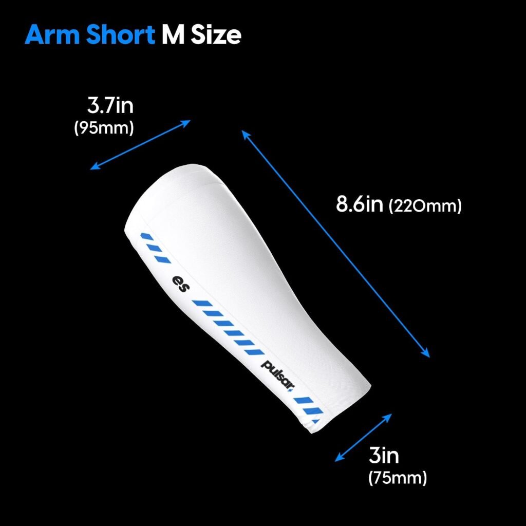 Pulsar Gaming Gears Arm Short Gaming Arm Sleeve | Gaming Arm Sleeve, Pro-Grade Quick-Dry Fit, Low-Friction Seamless Design, Stay-in-Place Support
