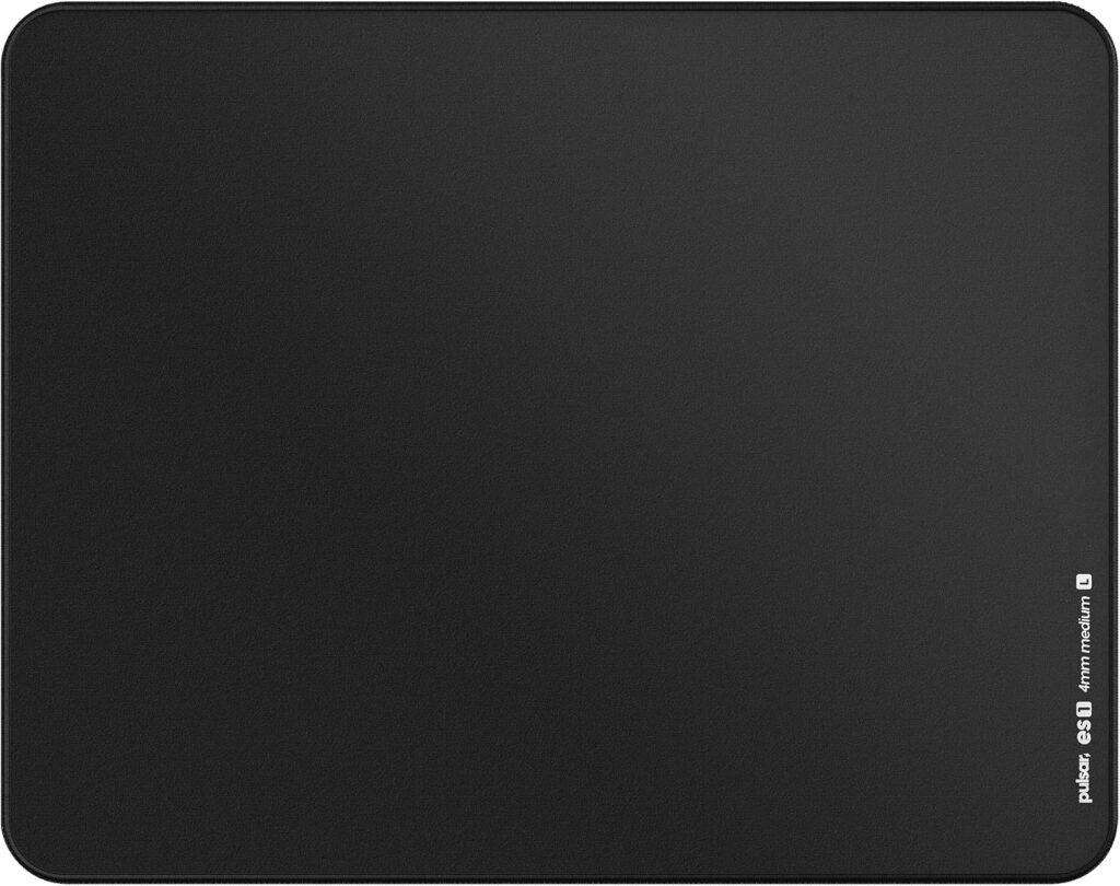 Pulsar Gaming Gears ES1 4mm Gaming Mouse Pad, L, Black Pulsar Gaming Gears ES1 4mm Gaming Mouse Pad, L, Black