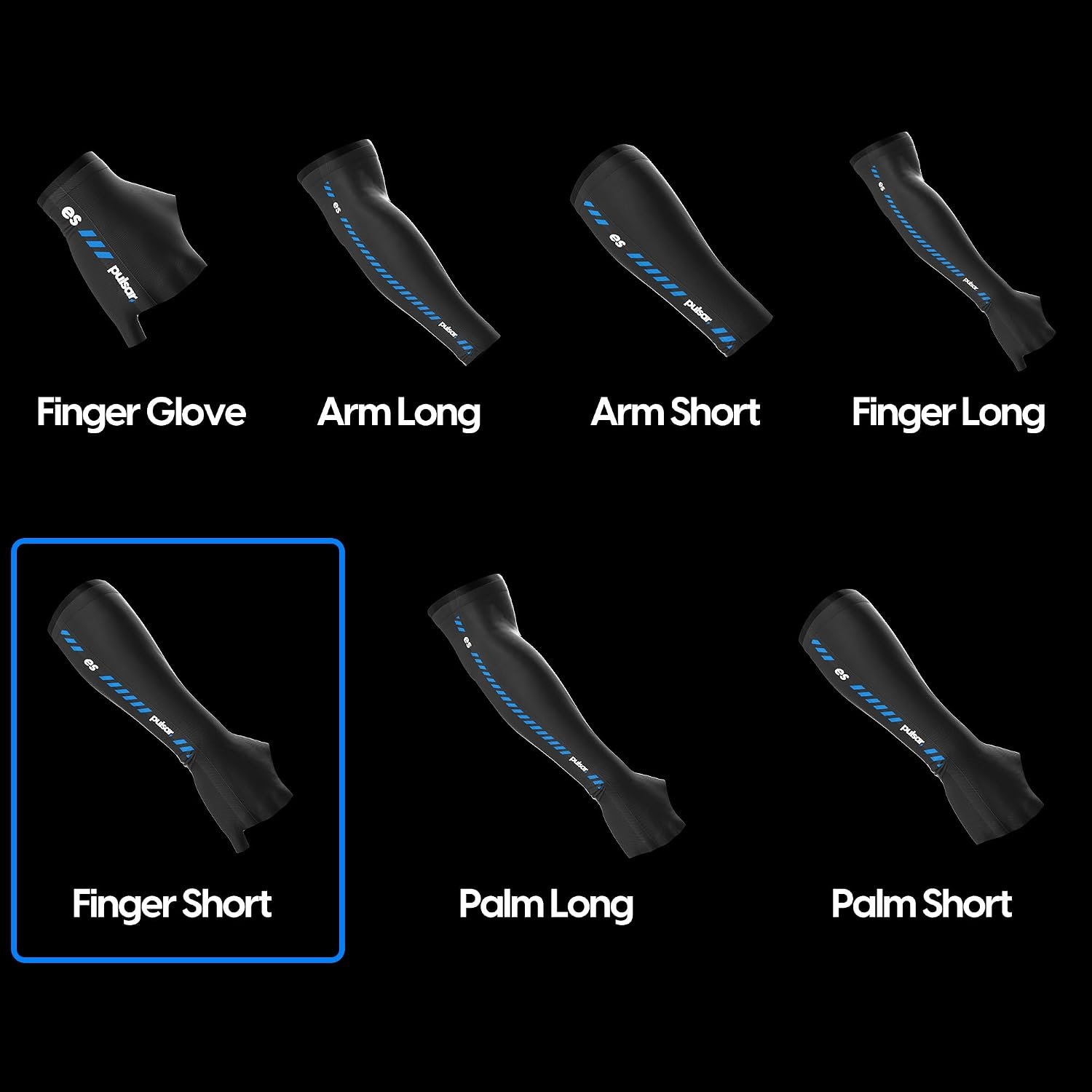 Pulsar Gaming Gears Finger Short Gaming Arm Sleeve