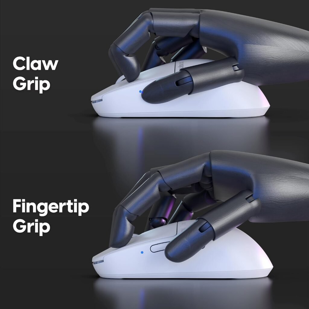 Pulsar Gaming Gears X2 v2 Wireless Gaming Mouse, Medium, White | Ultra Lightweight 1.87 oz (53 g), Symmetrical, Optical Switch, 2.4 Ghz ms, DPI, PAW3395 Sensor