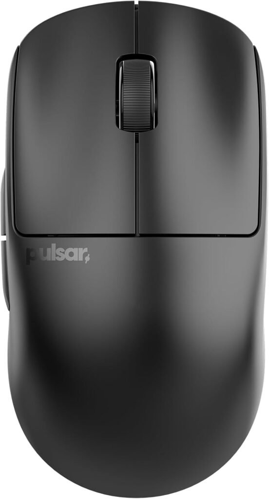 Pulsar Gaming Gears X2 v2 Wireless Gaming Mouse, Mini, Black | Ultra Lightweight 1.80 oz (51 g), Symmetrical, Optical Switch, 2.4 Ghz ms, DPI, PAW3395 Sensor Pulsar Gaming Gears X2 v2 Wireless Gaming Mouse, Mini, Black | Ultra Lightweight 1.80 oz (51 g), Symmetrical, Optical Switch, 2.4 Ghz ms, DPI, PAW3395 Sensor