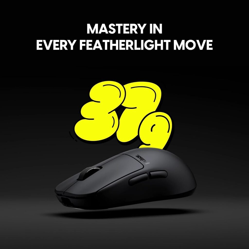 Pulsar Gaming Gears X2H Crazylight Wireless Gaming Mouse, Ultra Lightweight 1.30 oz (37g), Optical Switch, DPI, IPS, XS-1 Sensor, 8k Compatible (Jet Black) (Renewed) Pulsar Gaming Gears X2H Crazylight Wireless Gaming Mouse, Ultra Lightweight 1.30 oz (37g), Optical Switch, DPI, IPS, XS-1 Sensor, 8k Compatible (Jet Black) (Renewed)