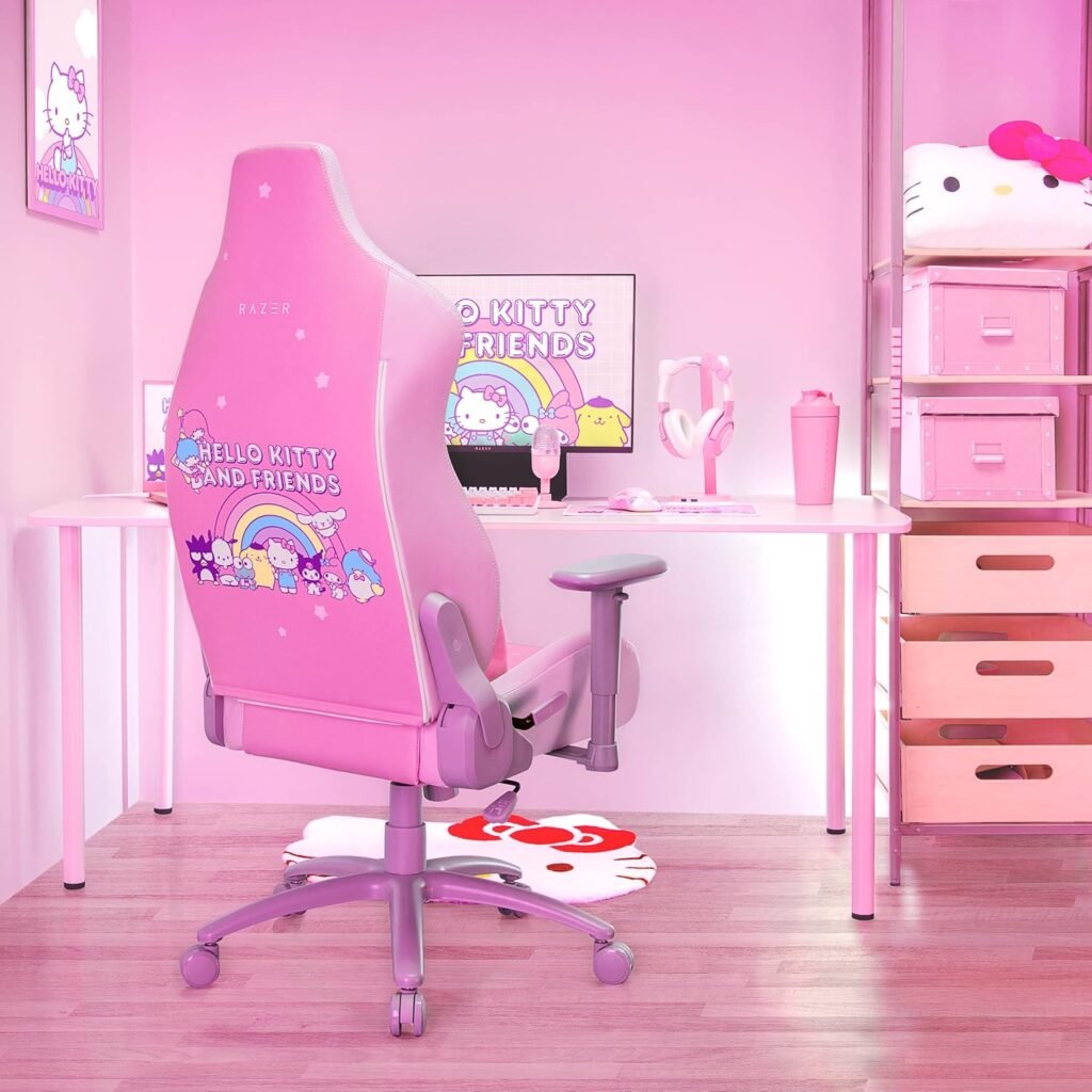 Razer Lumbar Cushion, Memory Foam Padding, Hello Kitty Friends Edition | Lumbar Support for Gaming Chairs, Fully-Sculpted Lumbar Curve, Memory Foam Padding, Wrapped in Plush Velvet Razer Lumbar Cushion, Memory Foam Padding, Hello Kitty Friends Edition | Lumbar Support for Gaming Chairs, Fully-Sculpted Lumbar Curve, Memory Foam Padding, Wrapped in Plush Velvet