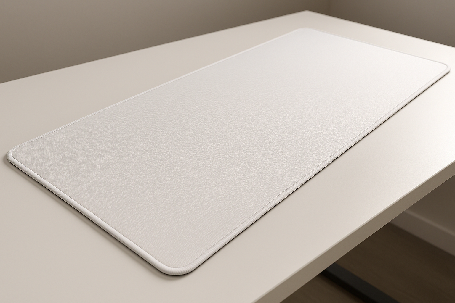 XXL Extended Gaming Mouse Pad/Mat 40″x18″(White) – Large & Wide Desk Cloth Mousepad – Stitched/Water Proof/Non Slip Base