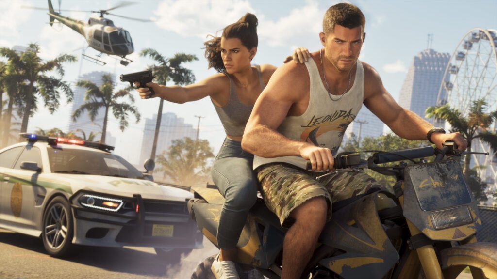 GTA 6 gameplay with Jason and Lucia