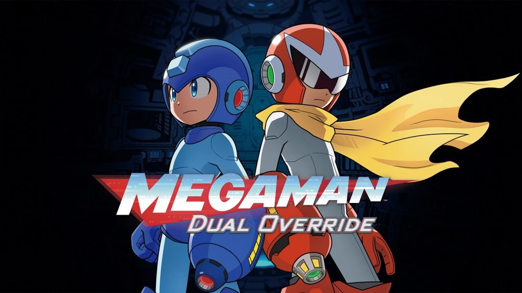 Mega Man and Proto Man in Mega Man: Dual Override
